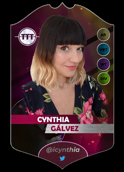 Tarjeta de Cynthia Galvez