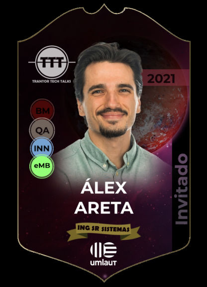 Tarjeta de Alex Areta