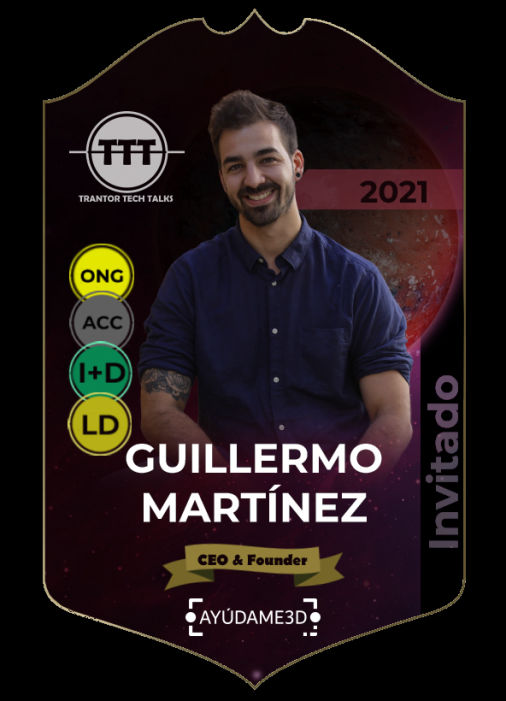 Tarjeta de Guillermo Martínez