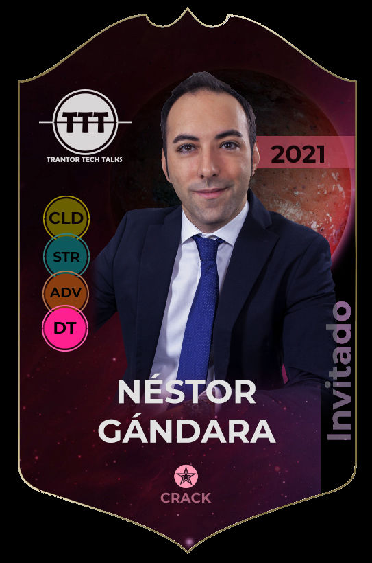 Tarjeta de Néstor Gándara