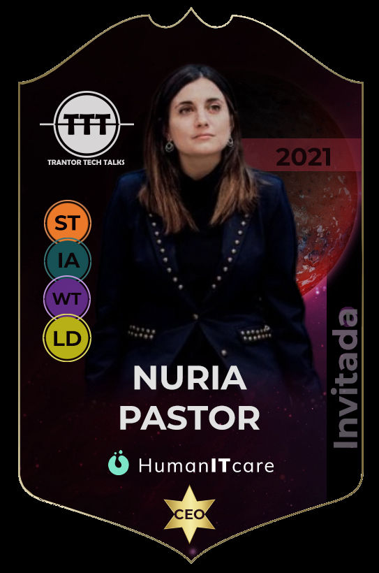 Tarjeta de Nuria Pastor